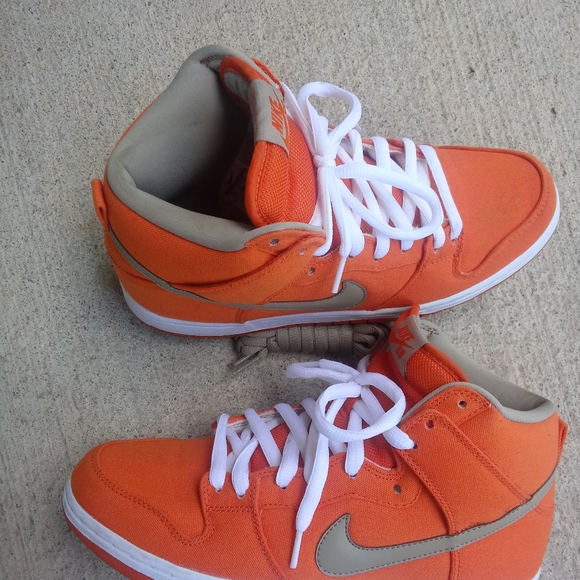 Nike Dunk SB High Urban Orange Bamboo - Picture 2 of 8